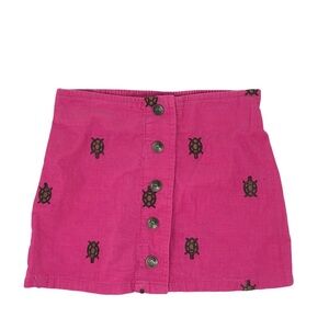 Lilly‎ Pulitzer Corduroy Embroidered Skirt